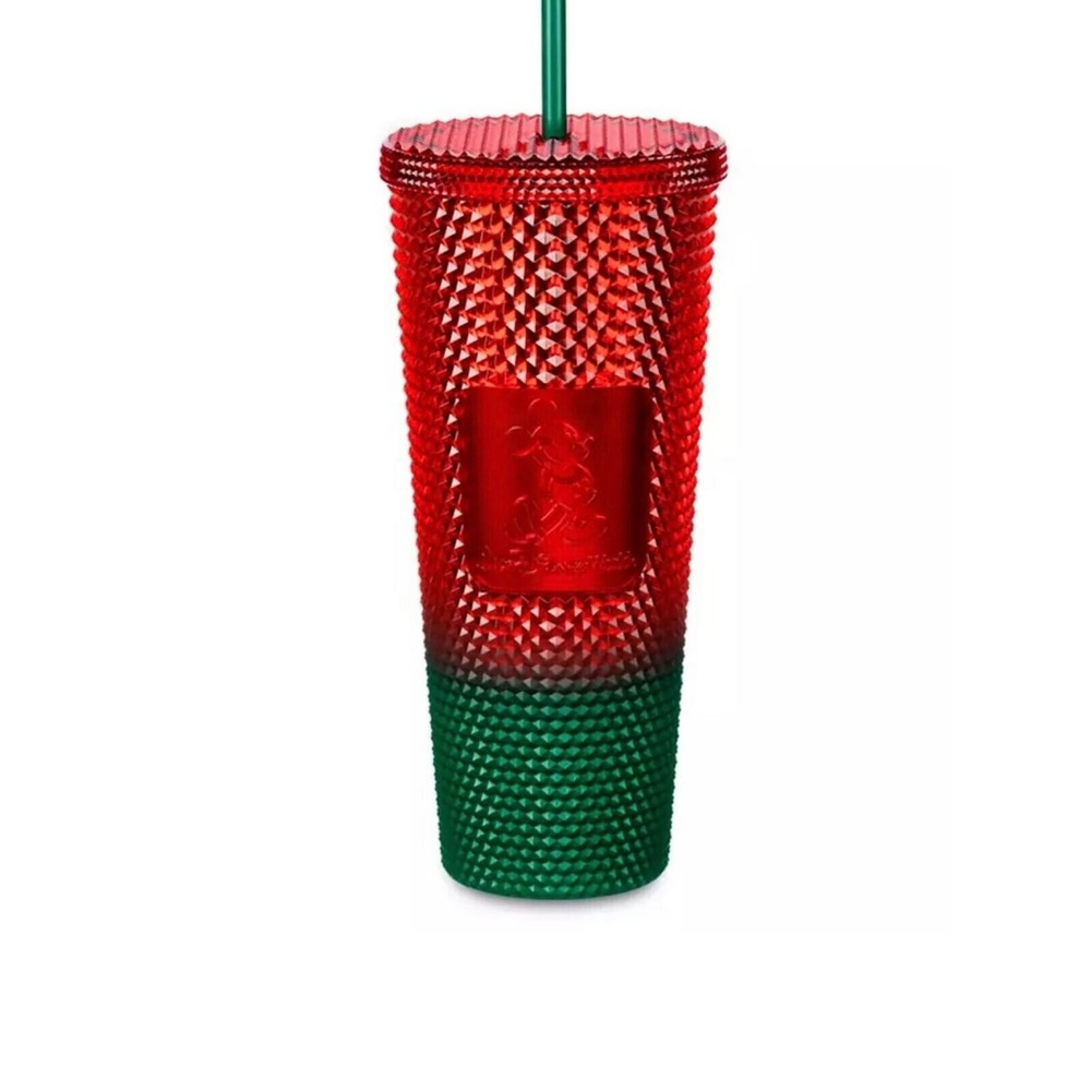 COPY - Disney Starbucks 2022 Christmas Ombré Red/Green Tumbler